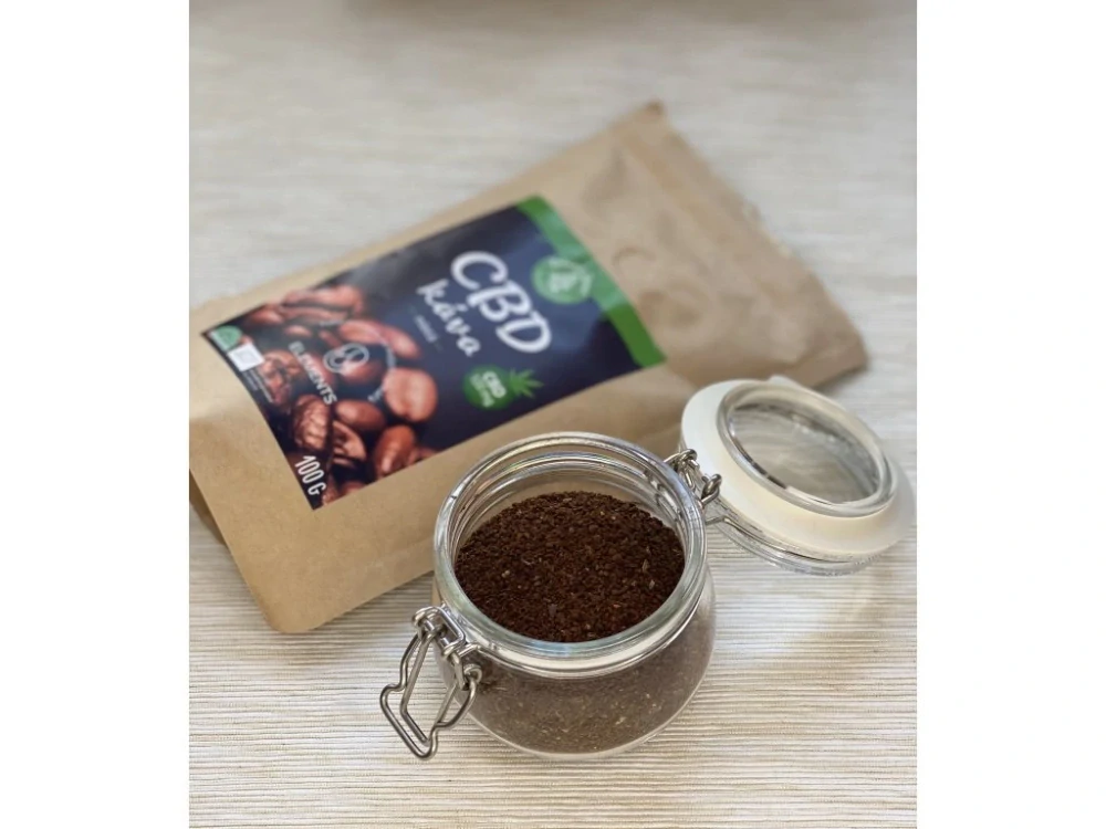 CBD káva BIO 100g