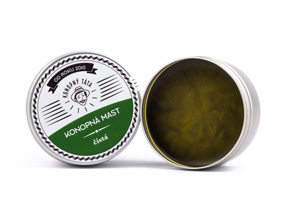 Konopná mast čistá 80ml