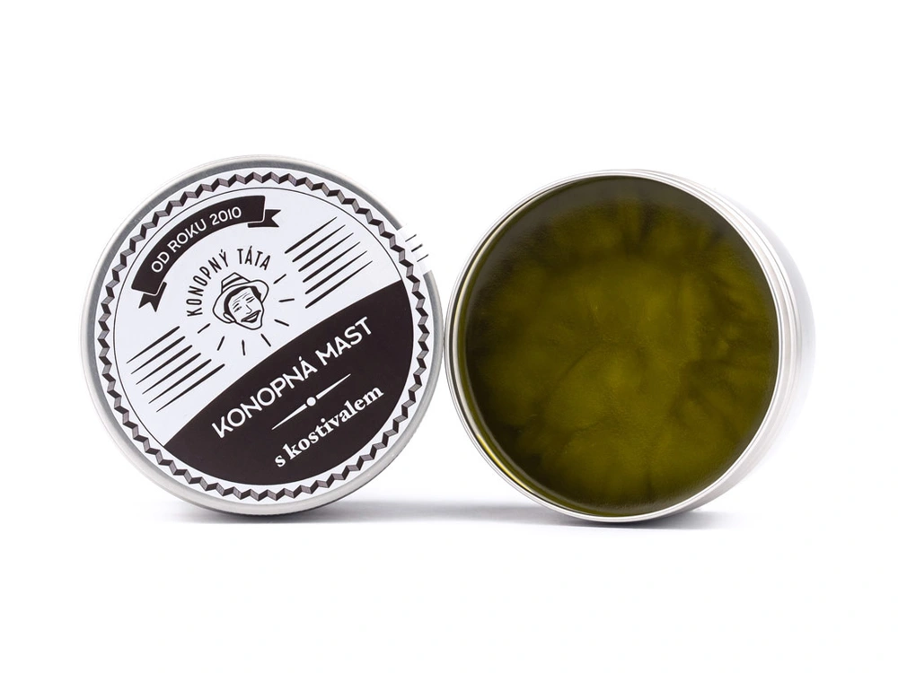 Konopná mast s kostivalem 80ml