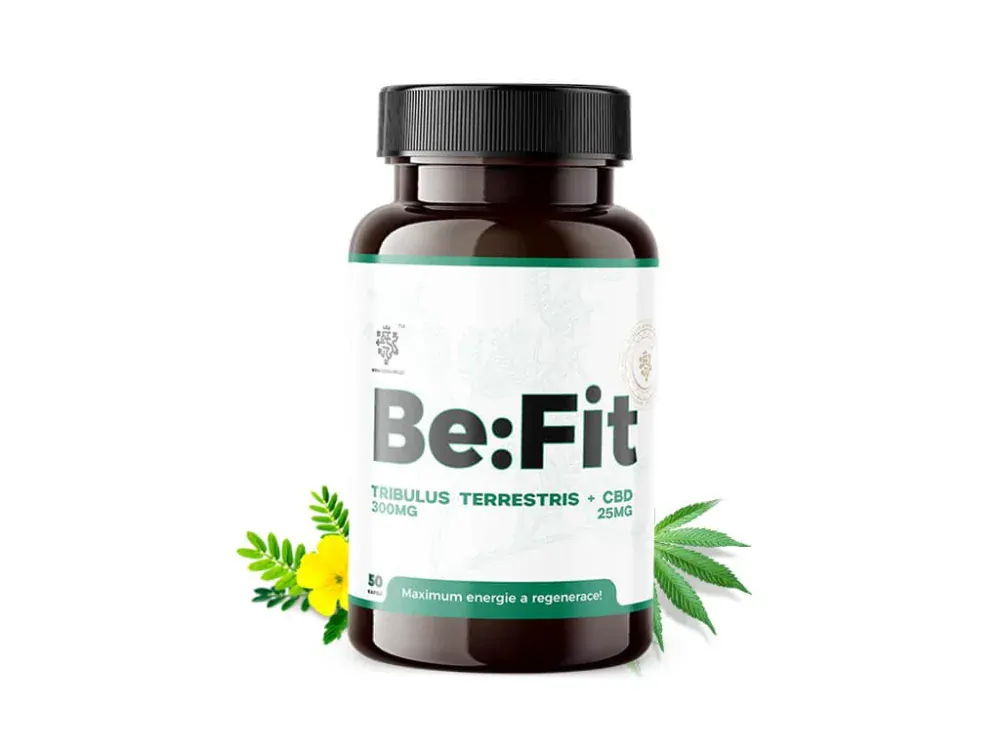 Be:Fit - kotvičník s CBD