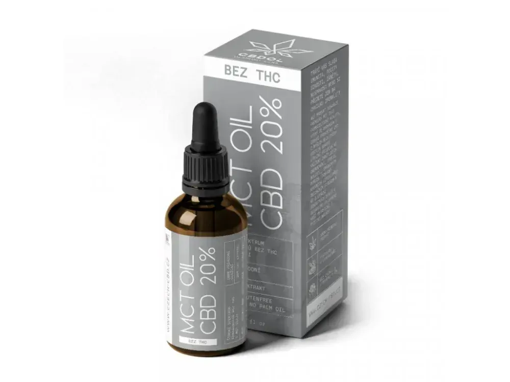 CBD Kokosový olej 20%, 10 ml