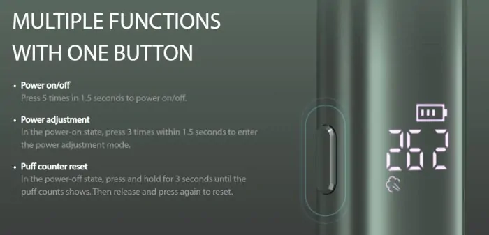 Joyetech EVIO M PRO elektronická cigareta 1100mAh Black