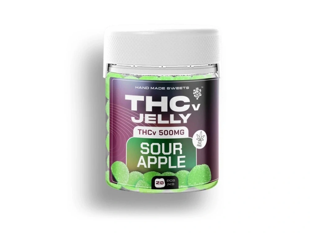 THCv Jelly 25 mg Kyselé Jablko