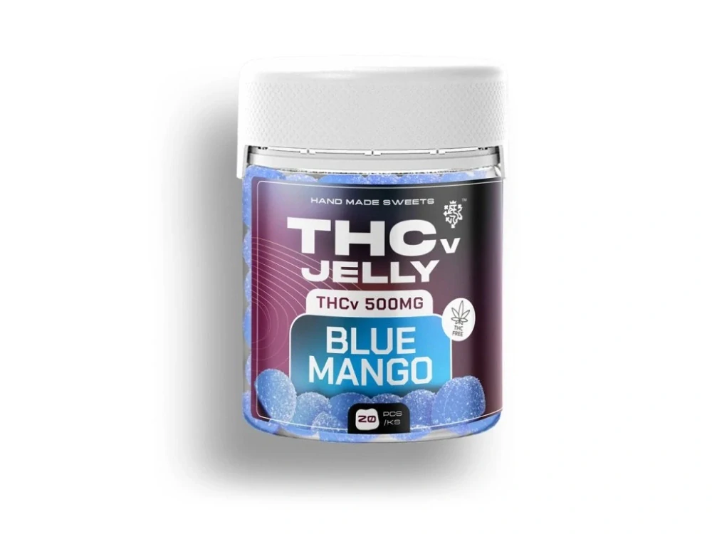THCv Jelly 25 mg Modré Mango