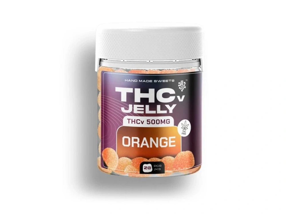 THCv Jelly 25 mg Pomeranč