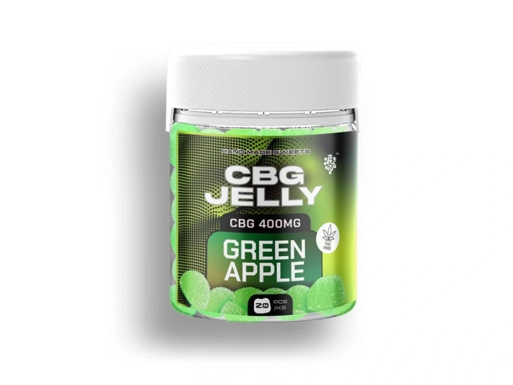 CBG Jelly 20mg Zelené jablko