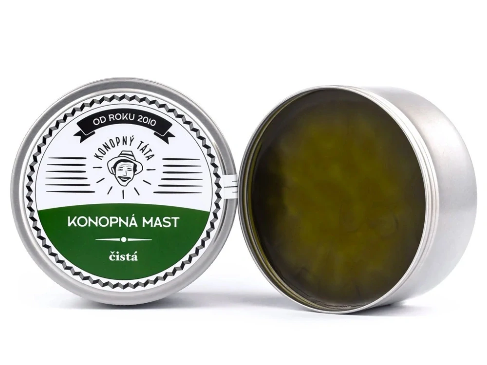 Velká Konopná mast čistá 200ml
