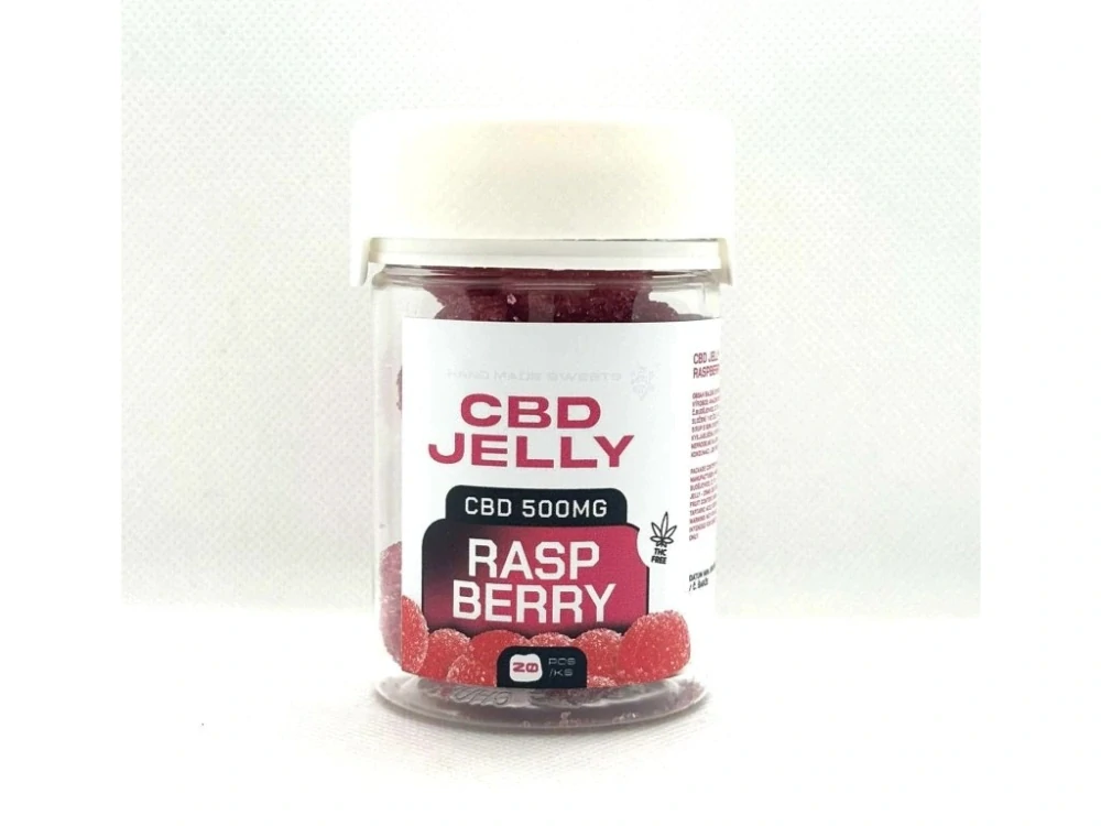 CBD Jelly 25mg - malina