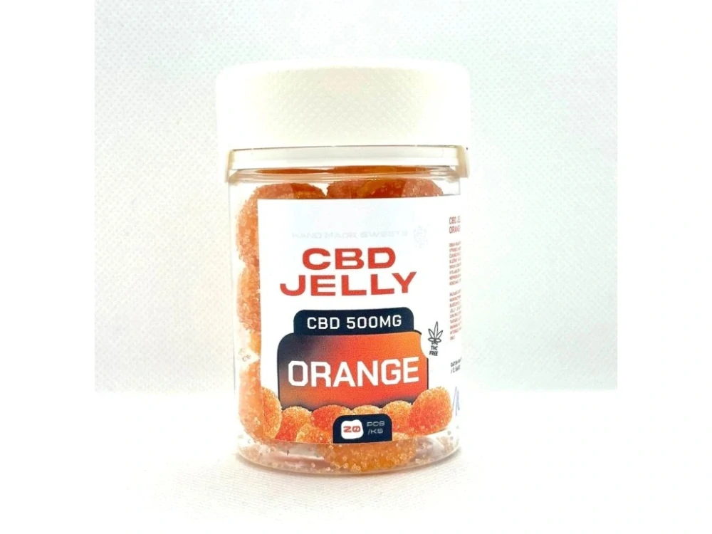 CBD Jelly 25mg - pomeranč