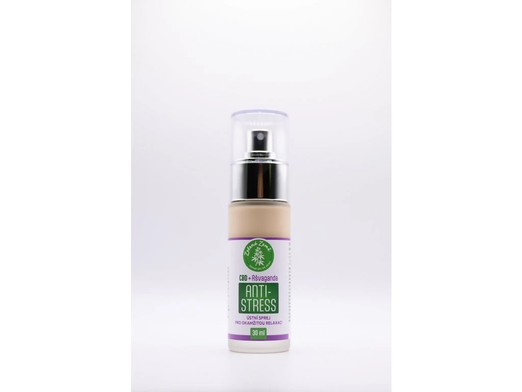 CBD antistress sprej s ašvagandou 30 ml