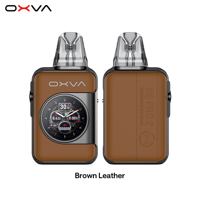 OXVA Xlim SQ Pro 2 elektronická cigareta 1600mAh Brown Leather