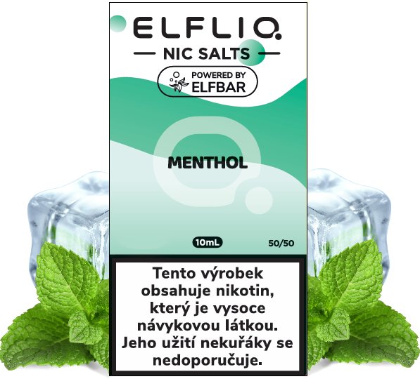 Liquid ELFLIQ Nic SALT Menthol 10ml - 10mg