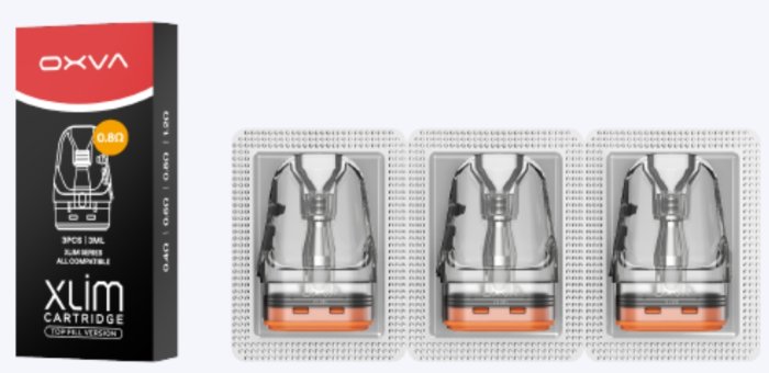 OXVA Xlim Top Fill cartridge 0,8ohm 3ml