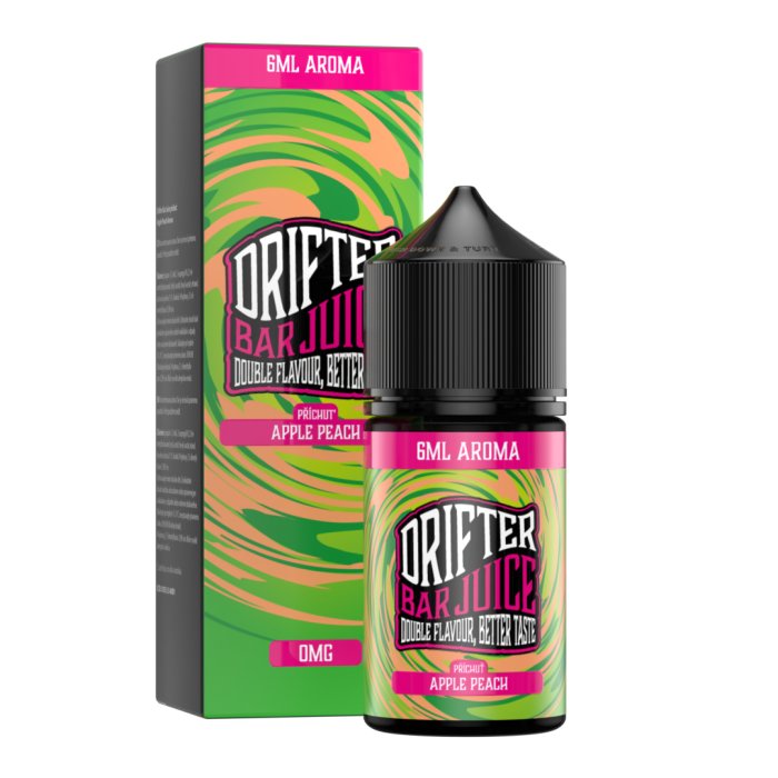 Příchuť Drifter Bar Juice S&V 6ml Apple Peach