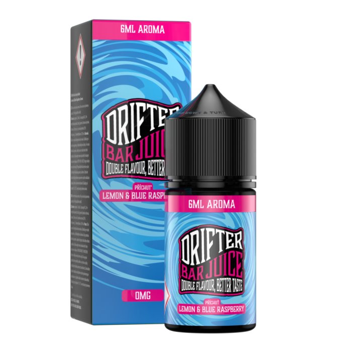 Příchuť Drifter Bar Juice S&V 6ml Lemon and Blue Raspberry