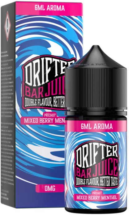Příchuť Drifter Bar Juice S&V 6ml Mixed Berry Menthol