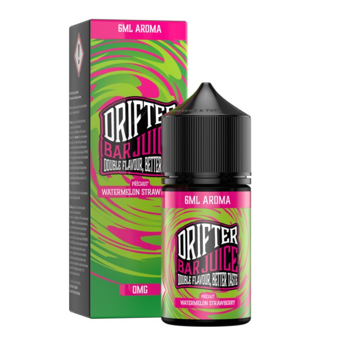 Příchuť Drifter Bar Juice S&V 6ml Watermelon Strawberry