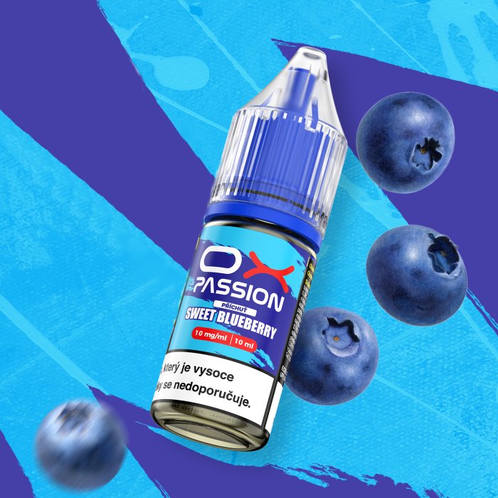 Liquid OXVA OX PASSION Salts Sweet Blueberry 10ml - 10mg