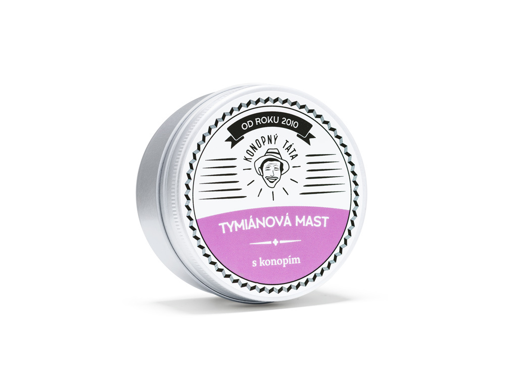 Tymiánová mast s konopím 80ml