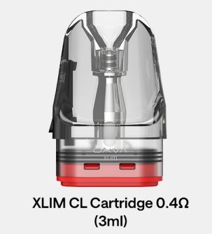 OXVA Xlim CL Pod Top Fill cartridge 0,4ohm 3ml 3Pack
