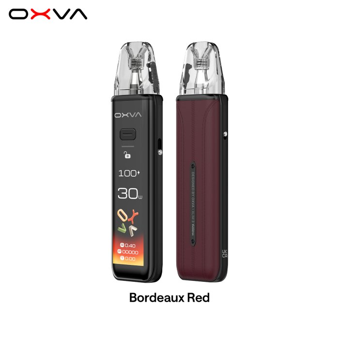 OXVA Xlim 3 ULTRA elektronická cigareta 1500mAh Bordeaux Red