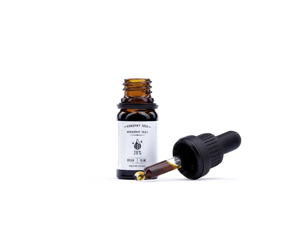 Konopný táta CBD Konopný olej 20% 10ml