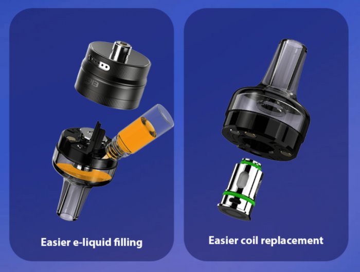 iSmoka-Eleaf iStick T80 GTL Pod Tank Grip Full Kit 3000mAh Gunmetal 1 ks