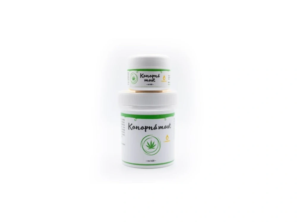 Konopná mast na kůži 100ml