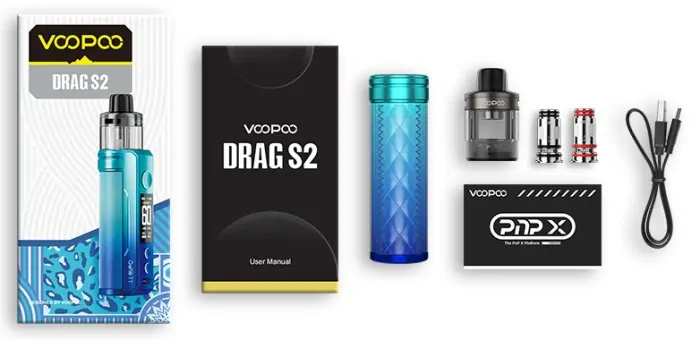 VOOPOO Drag S2 Mod Pod 60W grip 2500mAh Classic