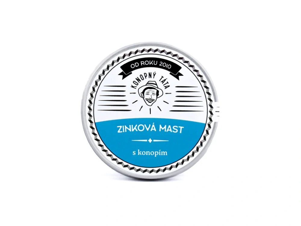 Zinková mast s konopím 80 ml