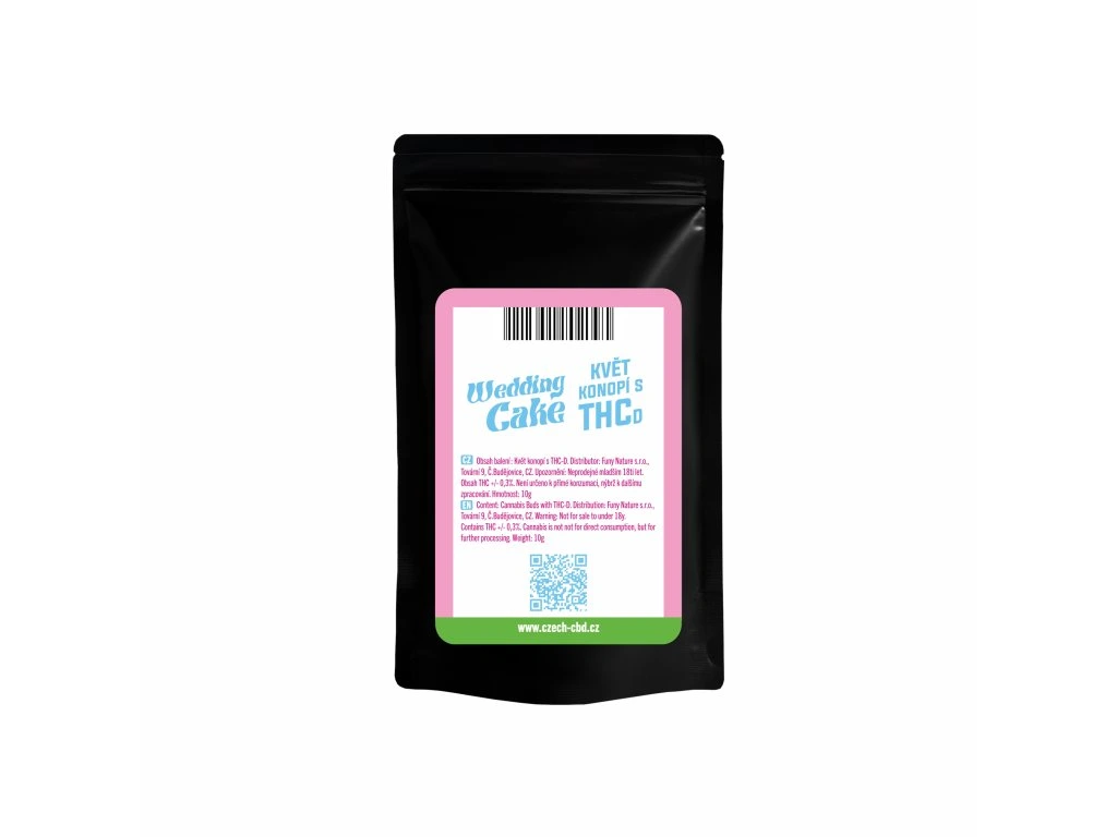 THC-D Wedding Cake květ konopí