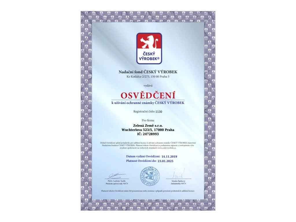 Konopný protein EXTRA jemný (65% bílkovin) s vanilkou, 500g