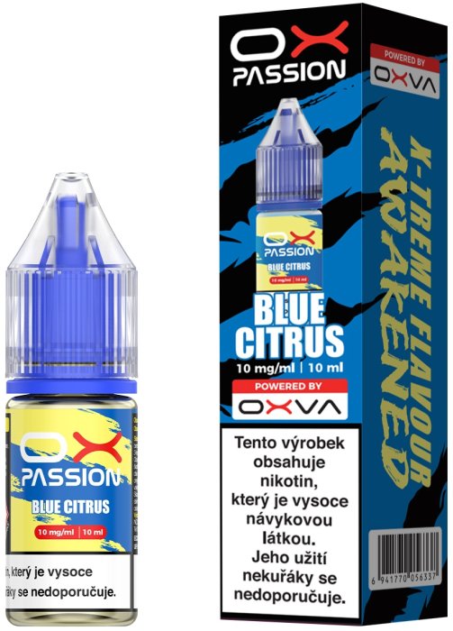 Liquid OXVA OX PASSION Salts Blue Citrus 10ml - 10mg