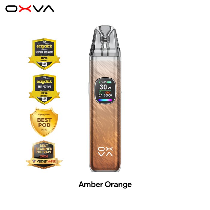 OXVA Xlim Pro 2 elektronická cigareta 1300mAh Amber Orange