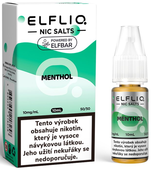Liquid ELFLIQ Nic SALT Menthol 10ml - 10mg