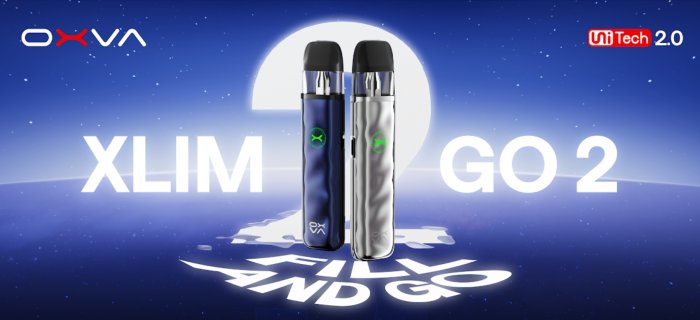 OXVA Xlim Go 2 EZ elektronická cigareta 1500mAh Metal Blue