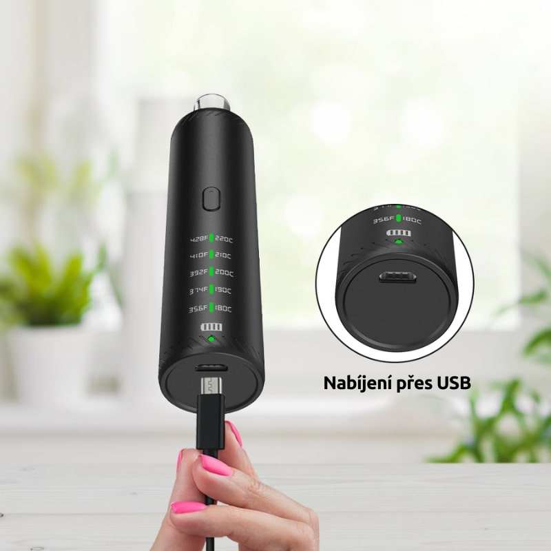 Vaporizér na CBD konopí a jiné bylinky