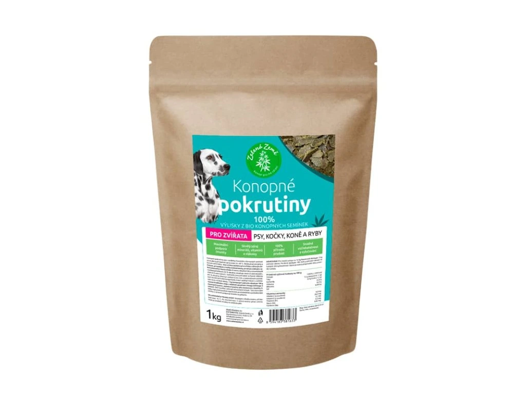 Konopné pokrutiny 1 kg