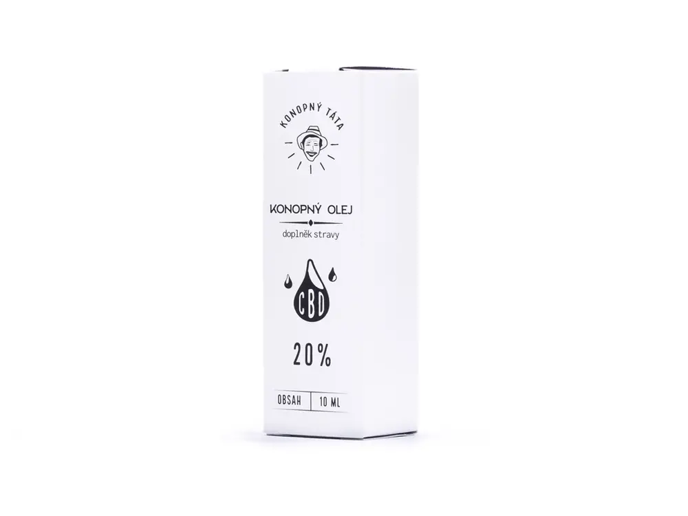 Konopný táta CBD Konopný olej 20% 10ml