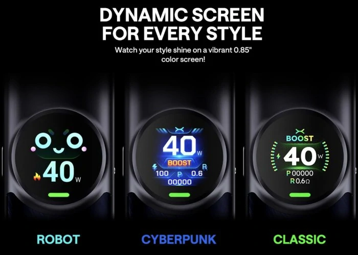 OXVA NeXLIM elektronická cigareta 1500mAh Power Black