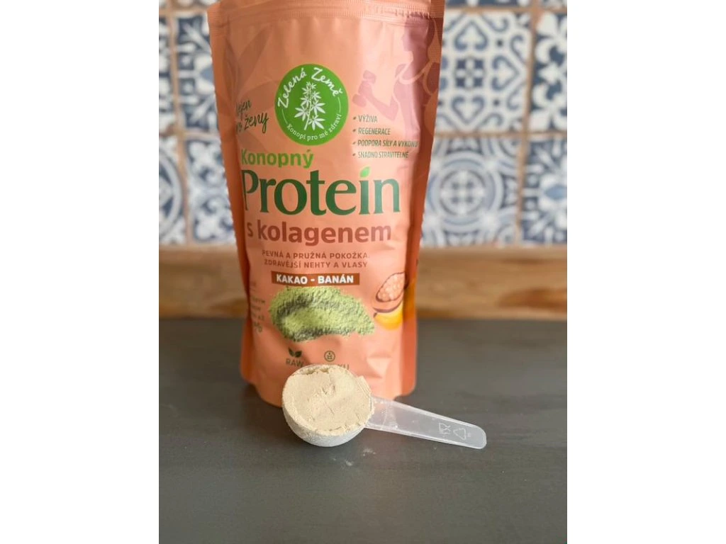 Konopný protein EXTRA s kolagenem 500 g