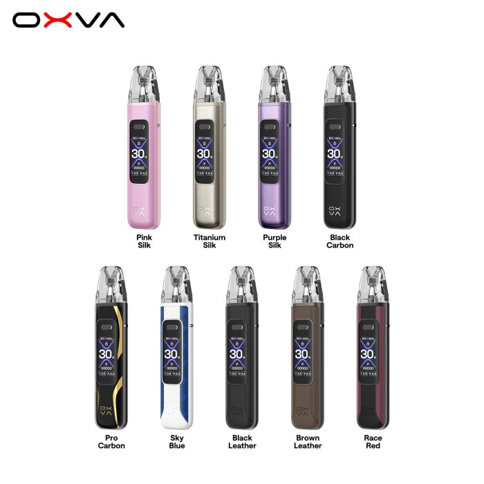 OXVA Xlim Pro 3 elektronická cigareta 1500mAh Titanium Silk
