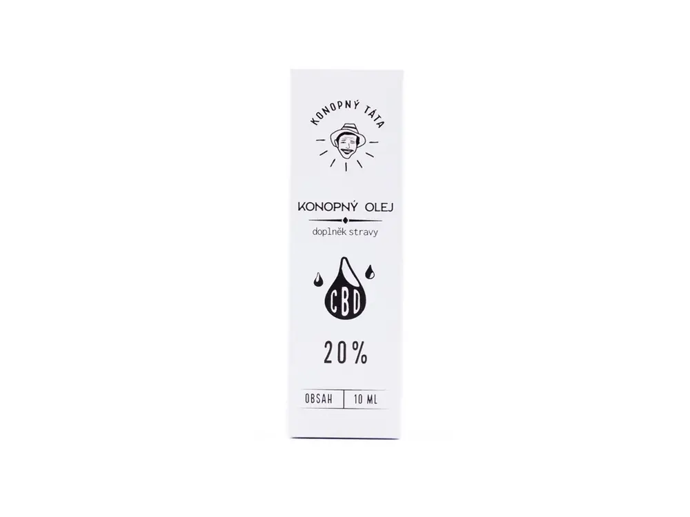 Konopný táta CBD Konopný olej 20% 10ml