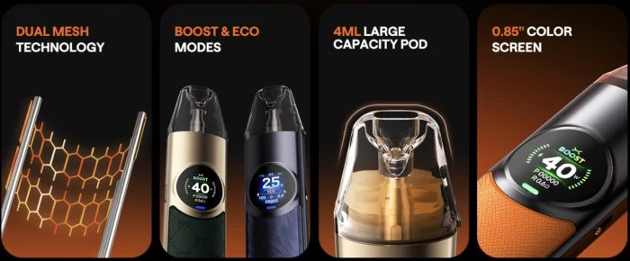 OXVA NeXLIM elektronická cigareta 1500mAh Power Black