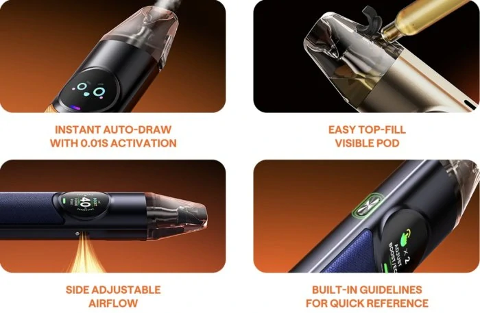 OXVA NeXLIM elektronická cigareta 1500mAh Power Black