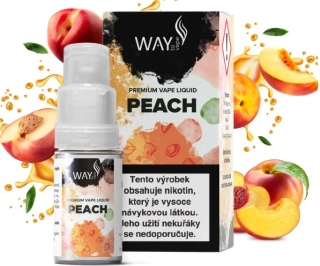 Liquid WAY to Vape Peach 10ml-3mg 