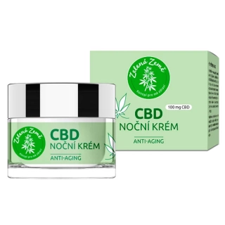 CBD noční krém, 50 ml