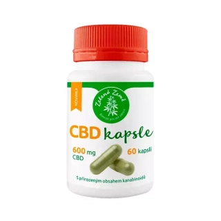 CBD kapsle 600 mg CBD - 60 ks
