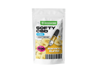 Softy CBD cartridge - Banana Runtz 0,5 ml