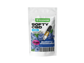 Softy CBD cartridge - Blueberry Cheesecake 0,5 ml